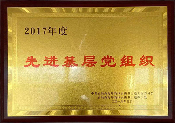 2017年度先進(jìn)基層黨組織